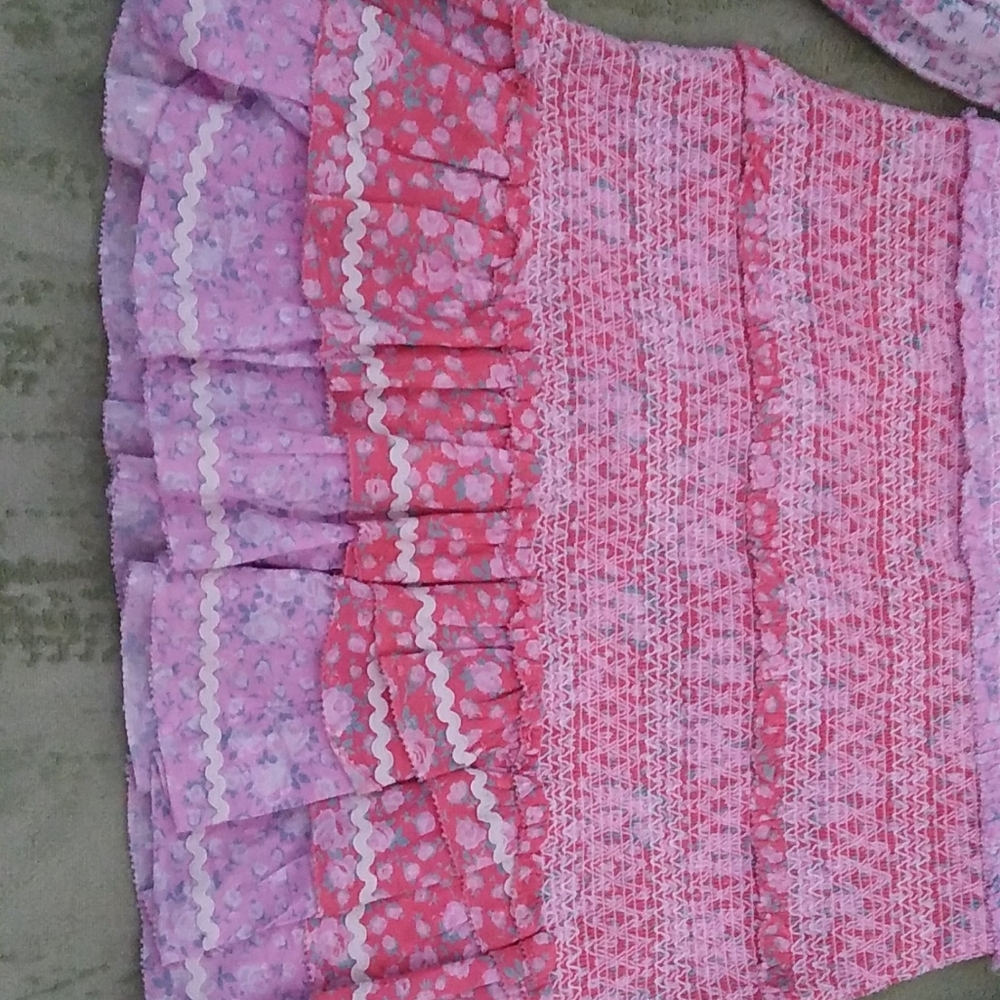 Loveshackfancy Ensley Mini Dress pink - Picture 11 of 17